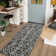 Geometric Machine Washable Rug with Rubber Backing for Living Room Moroccan Non-Slip Dining Room Rug Easy-Cleaning Floor Carpet for Bedroom Office Playroom