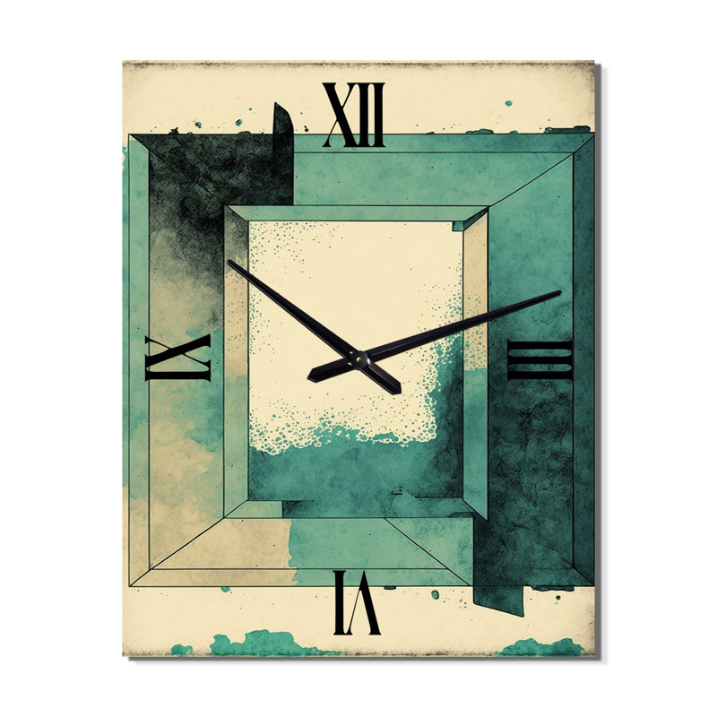 Horloges murales géométriques modernes Perfect Perfect, Moyen
