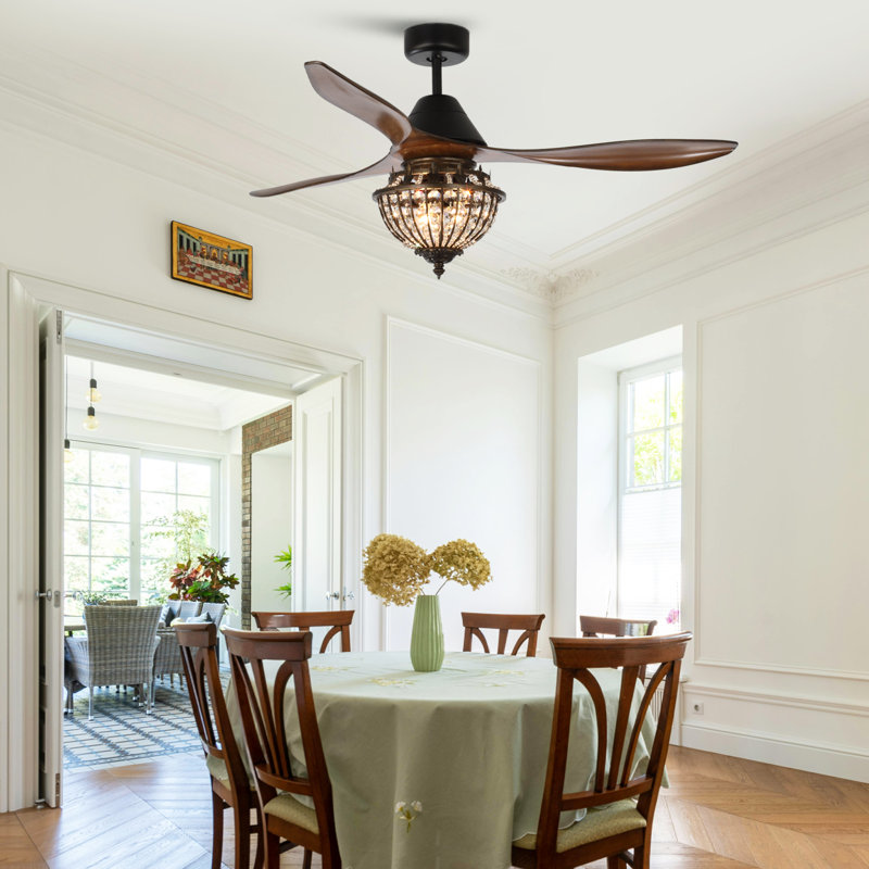 Batts 52'' Ceiling Fan with Light Kit