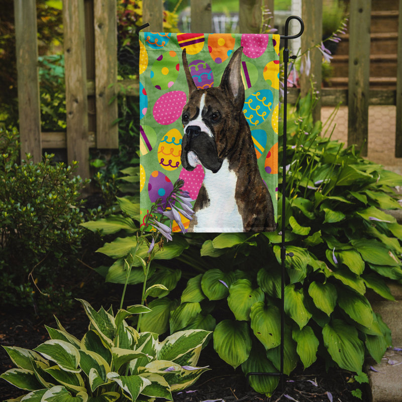 Drapeau de jardin Atara, Boxer (brun et blanc