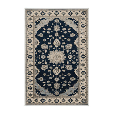 Machine Washable Overdyed Beige Area Rug