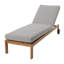 Venice Outdoor Teak Chaise Lounge-519627965
