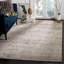 Tapis tibétain en viscose / coton noué à la main crème / pierre-1225823431