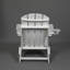 Chaise Adirondack pliante en PEHD avec porte-gobelet double-1059436330