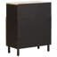 Solid Wood Rectangle Accent Cabinet-2076158731
