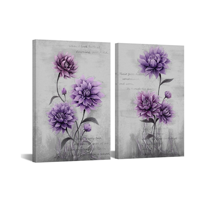2 Piece Wrapped Canvas Print