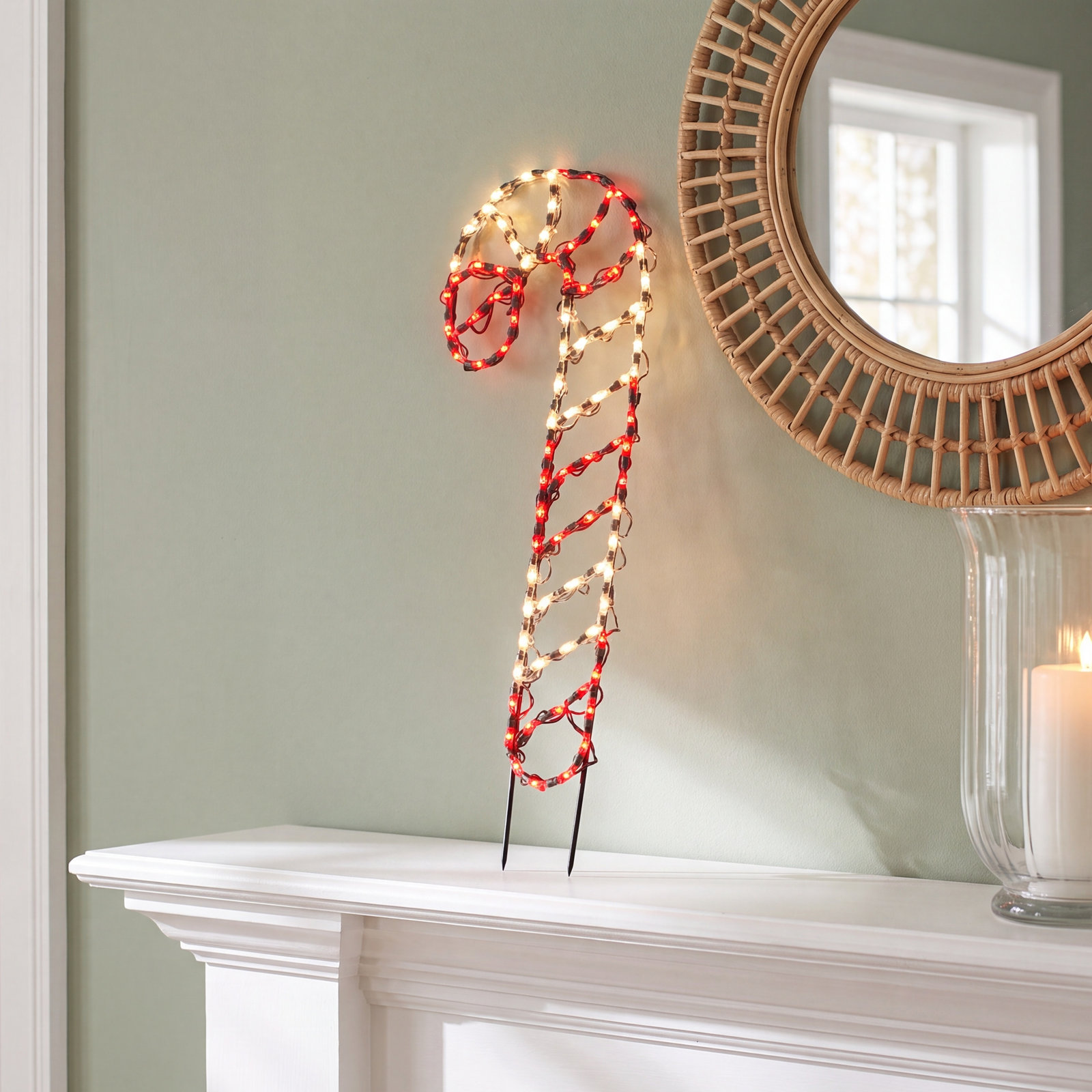Outdoor Led Candy Cane String Lights
