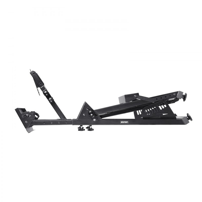 Support de volant de course, support de simulateur réglable et pliable pour Logitech G923 G920 G29 G27, Thrustmaster T300RS TX F458 T500RS T3PA-PRO (GP1 / GT), cockpit de jeu, simulateur de pédales NON inclus, compact