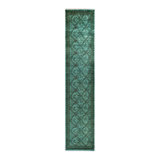 Fine Vibrance One-of-a-Kind 2' 5" X 12' 4" Hand Knotted Area Rug