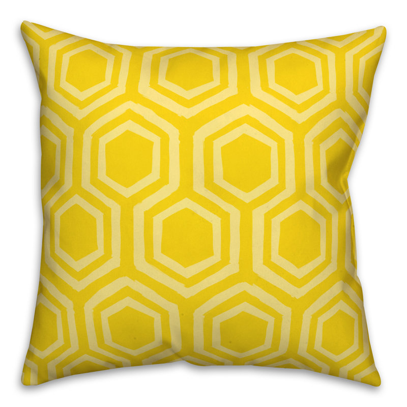  Housse et insert de coussin carré Drawn Heagon