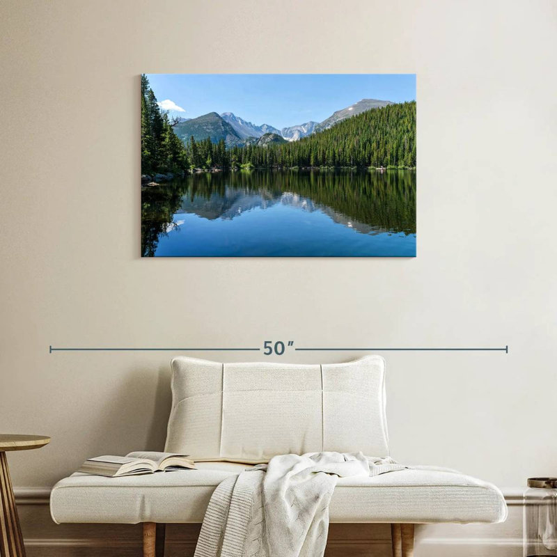 Paysage du lac aux ours d'Alvord, H 24 po x l 36 po
