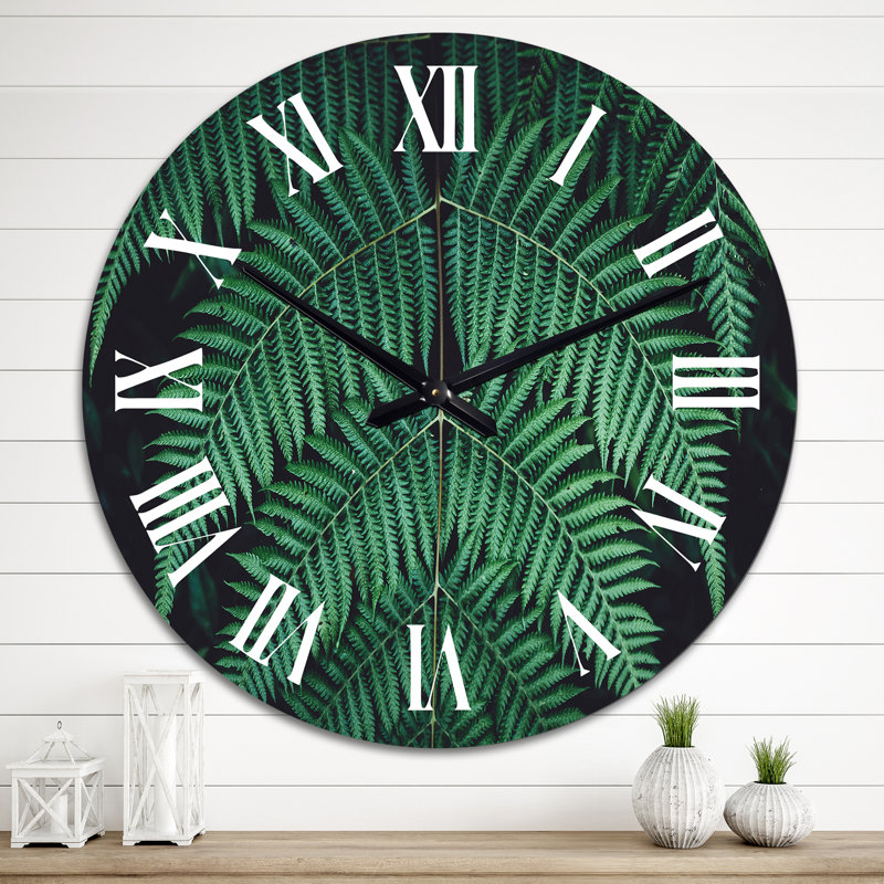Horloge murale tropicale, Moyen