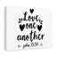 Love One Another - Wrapped Canvas Print-653276270