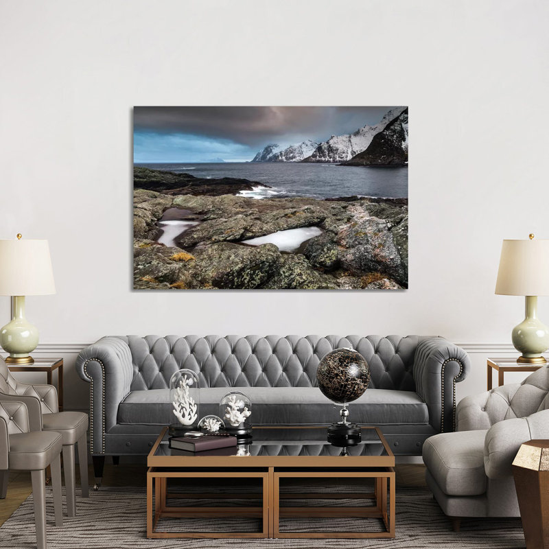 Norway, Lofoten, Ã…, Moskenes II by Mikolaj Gospodarek - Wrapped Canvas Print, 152.5 cm H x 101.5 cm W