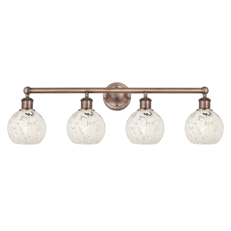 Beppino 4 - Light Dimmable Vanity Light, Antique Copper