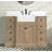 Kelly 48'' Single Bathroom Vanity with Top-964897157