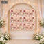 16.54 " Silk and PE Mixed Floral Arrangement-1611746343