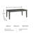 Frisby Extendable Solid Wood Base Dining Table
