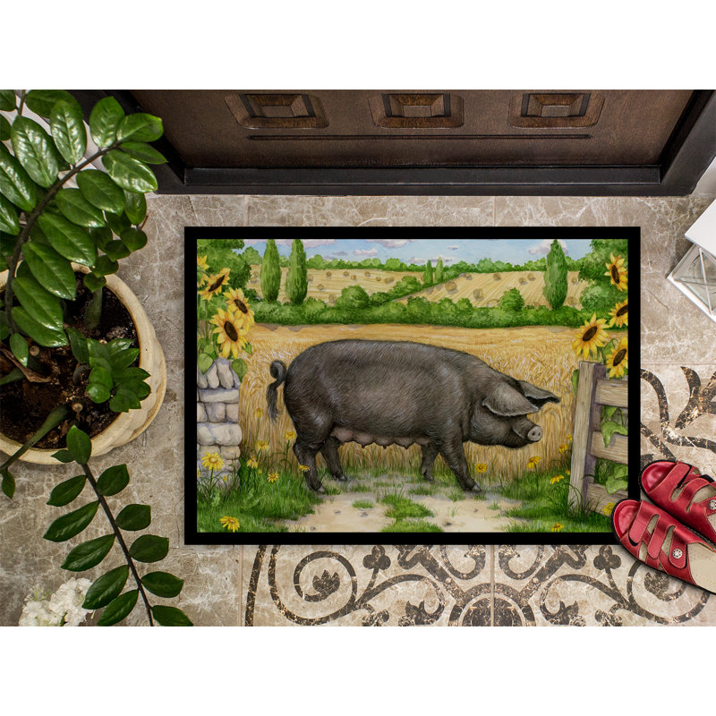 Tapis d'extérieur antidérapant Devona, Rectangle 2 pi x 3 pi