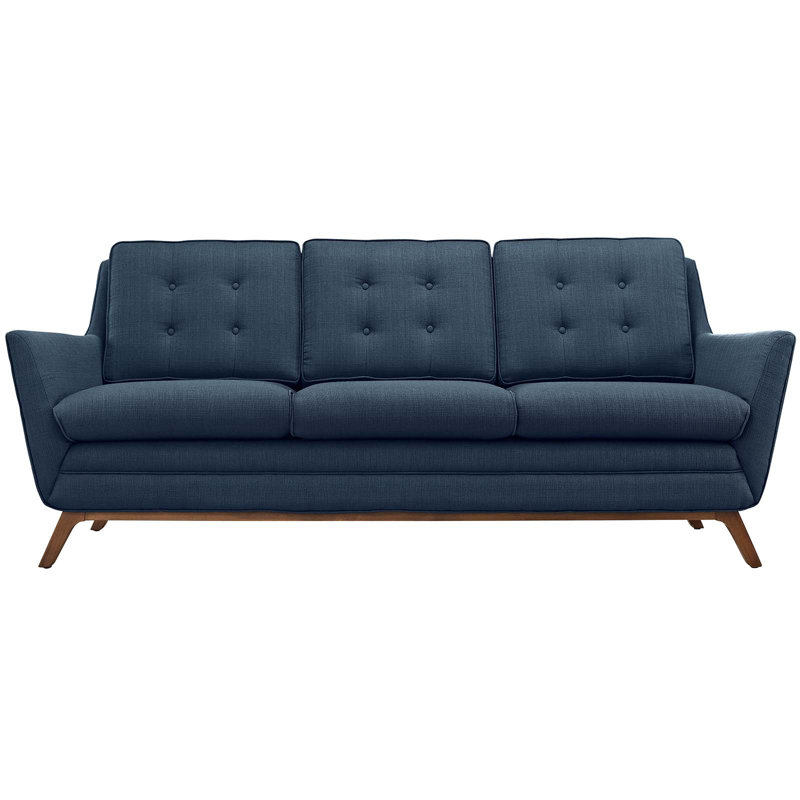 Modway Beguile Fabric Sofa, Azure