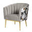 Fauteuil en velours l 31 po Lyli-1483347168