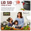 Couvercle Sid: Lifter de couvercle de pot | Support à couvercle qui empêche le pot de bouillir | Gadget de cuisine utile pour réduire les soupes et les ragoûts | Cool Gadgets de cuisine et accessoires de cuisine mignons | par Monkey Business