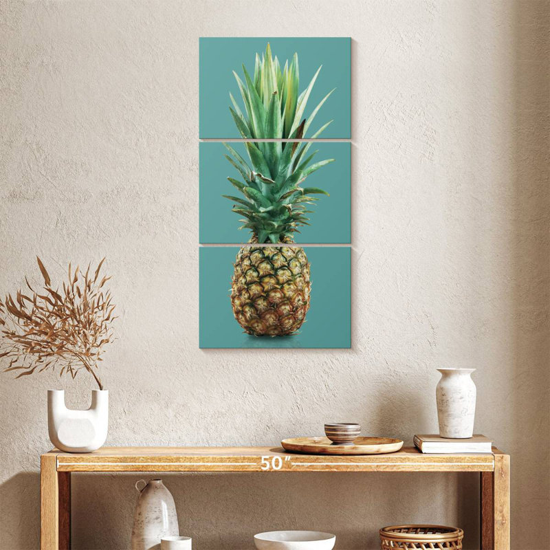 Ananas couronné, H 38 po x l 18 po