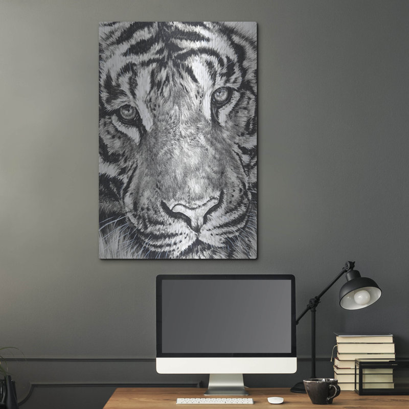 «Dreamer» par Barbara Keith, art luxueux en métal «Dreamer» par Barbara Keith, H 36 po x l 24 po