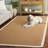 Natural Fiber Flat Weave Jute/Sisal; Latex; Cotton Solid Color Indoor Rug-117807072