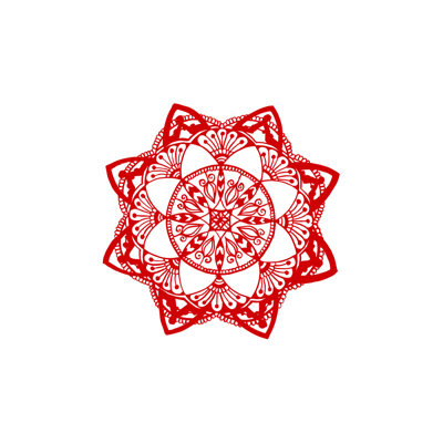 Décalcomanie murale décoration boho bohémien chambre Natazhat