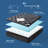 BEDLORE® Dual Layer 4" Memory Foam Mattress Topper with Rayon Bamboo Cover, 2" Memory Foam & 2" Plush Breathable Bamboo Pillow Top with 6-18" Deep Pocket, for Back Pain Relief-117317096-129881495