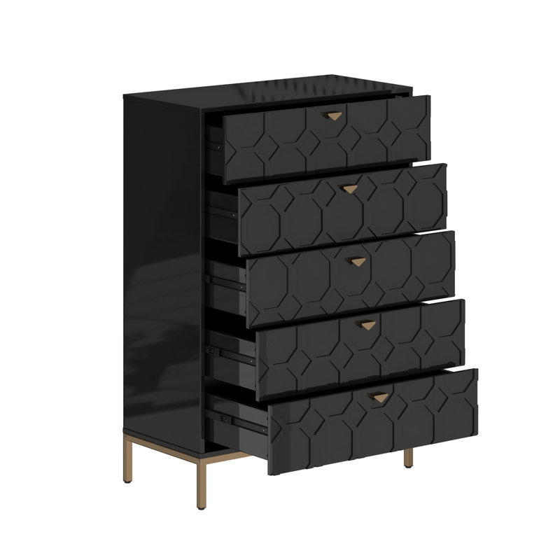 Bailes Accent Chest, Black