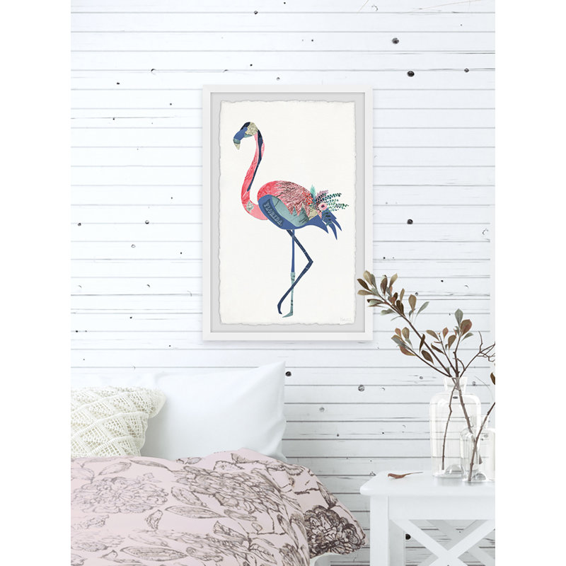 «Find the Beauty» - Reproduction d'art graphique sur papier encadré, H 18 po x l 12 po x 1,5 po