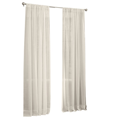 Estill Sheer Curtain Single Panel