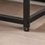 Annam 81cm Glass Top Console Table-1415843958
