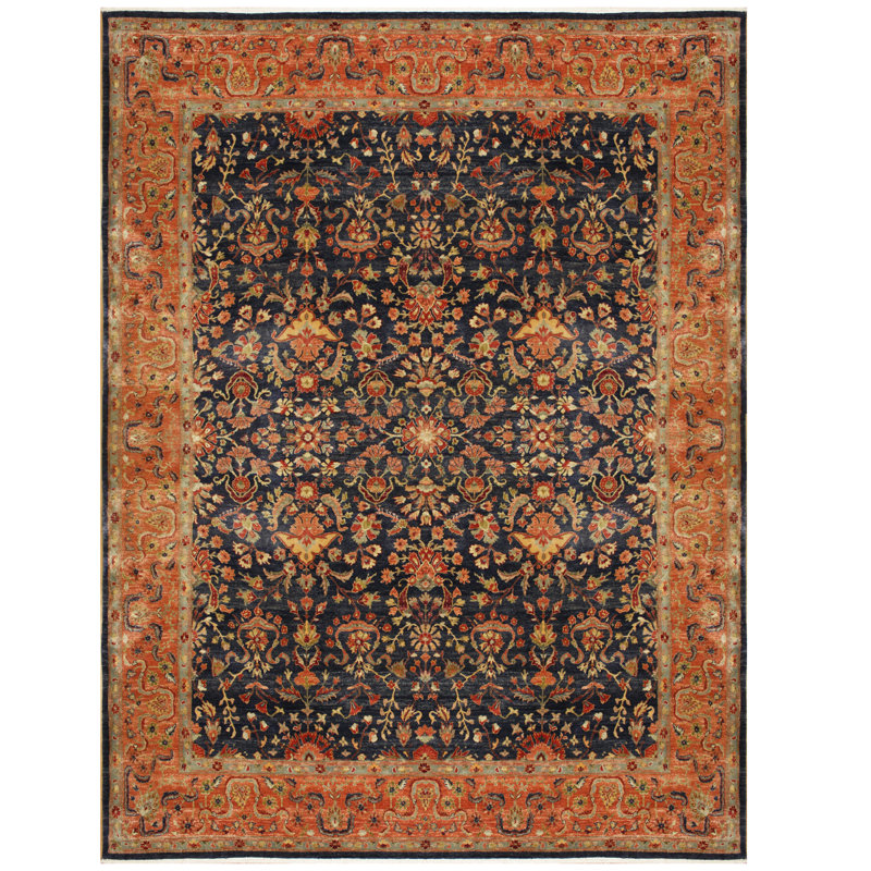 Wool Oriental Area Rug, Rectangle 10' x 14'