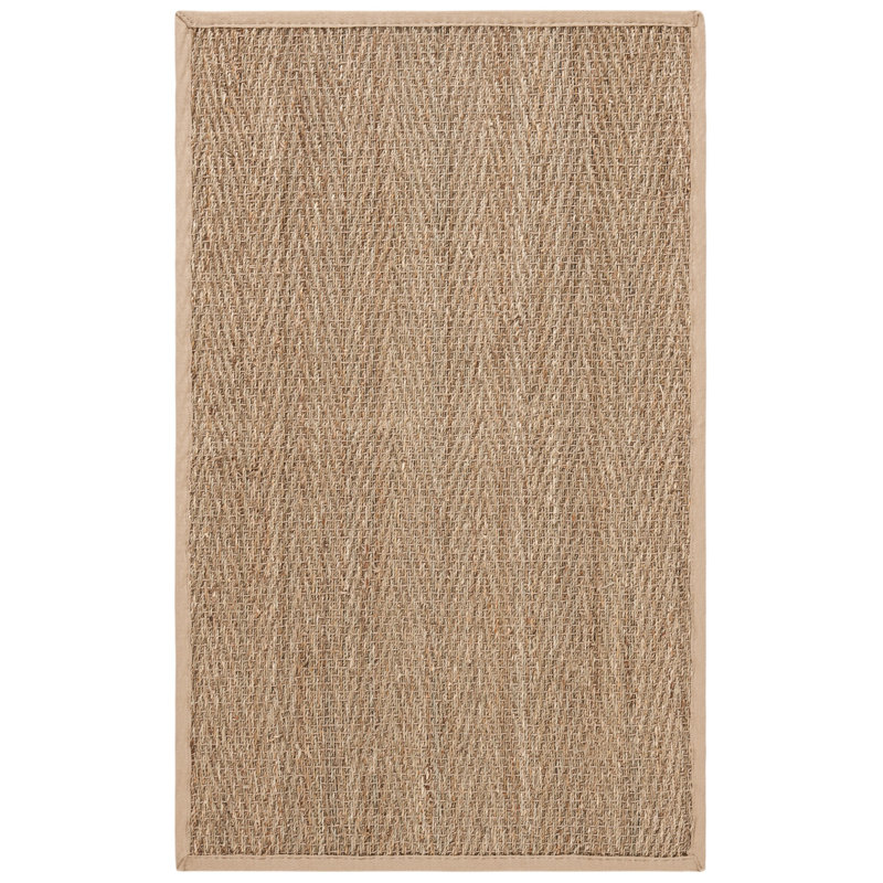 Tapis naturel / beige Carolene Seagrass, Rectangle 3 pi x 5 pi