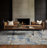 Abstract Machine Made Area Rug in Blue and Gray-523713891