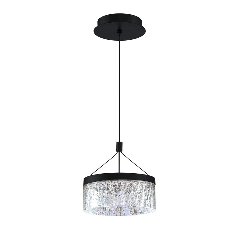Luminaire suspendu tambour 1 lumière Selale