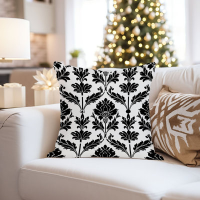 Botanical Damask Dreams XV Pillow Cover