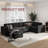 Fouraker Upholstered L-Shaped Sectional with Ottoman Reversible-9230954