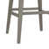 Dorreen Wood And Upholstered Square Backless Adjustable Height Swivel Stool