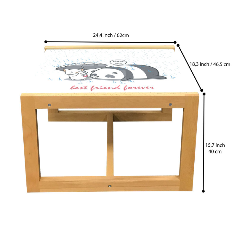 Jalishia Sled Coffee Table, 62cm H x 46cm W x 40cm D