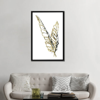 Reproduction d'art sur toile tendue Gilded Raven