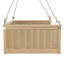 Balancelle d'extérieur en bois d'acacia et en rotin avec corde de chanvre Evrik-128899248
