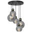 Vandewa 5 - Light Black/Gold Sphere Pendant