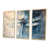 Toile naturelle avec cadre flottant