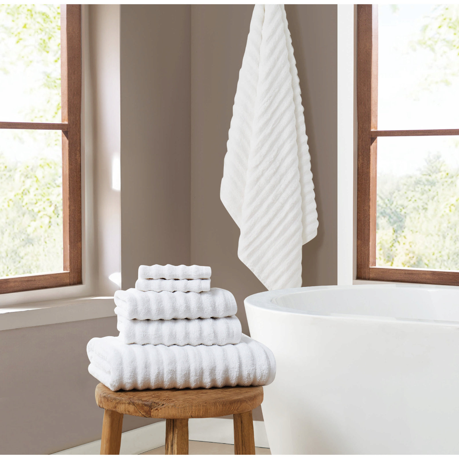 Camren 6 - Piece Towel Case Pack, White