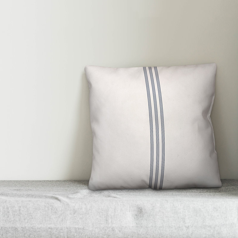 Striped Throw Pillow