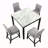 Faux Marble Dining Table